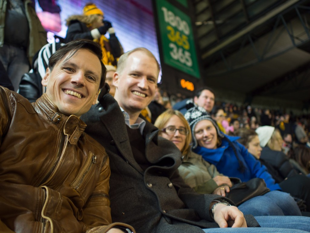 Alex, Kate, Harriet and Michael