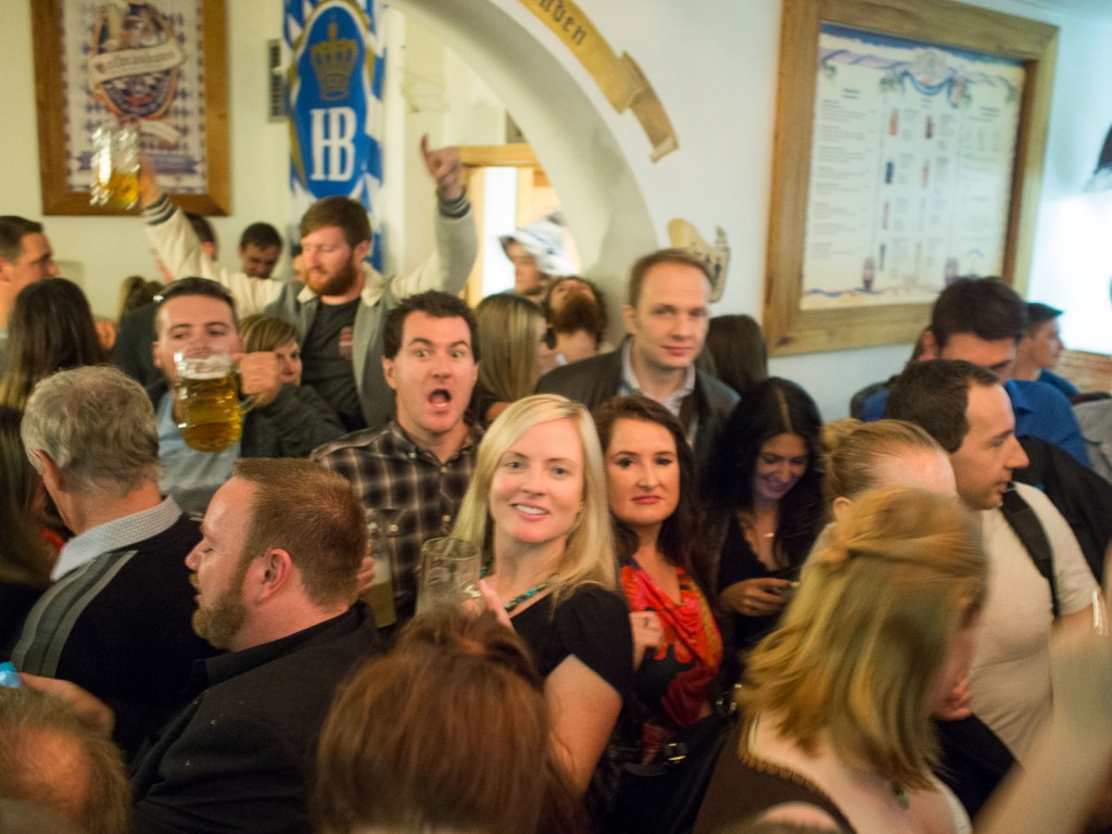 We stuck out quite a bit.