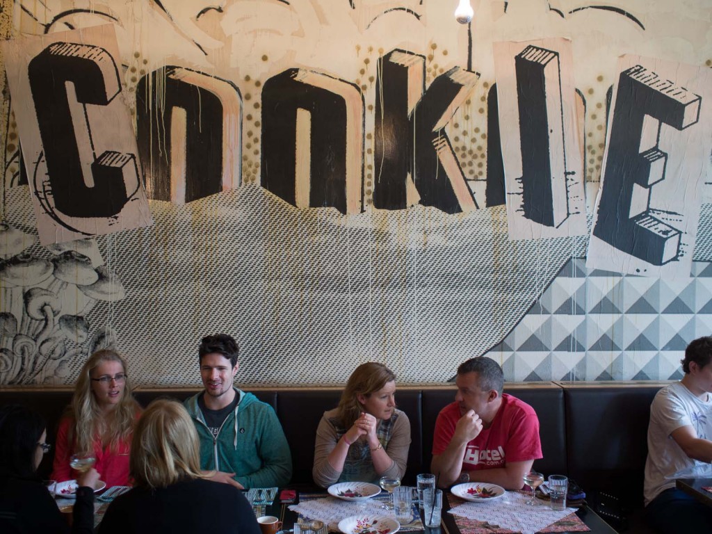 Lunch catch up at Cookies